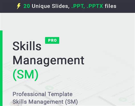 Skills Management PowerPoint template - TemplateMonster