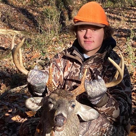 Youth hunter kills Anson County wide-racked 8-point buck - Carolina ...