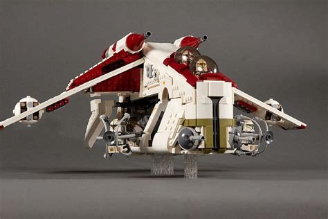 Lego LAAT Republic Gunship Moc | Lego star wars sets, Lego universe ...