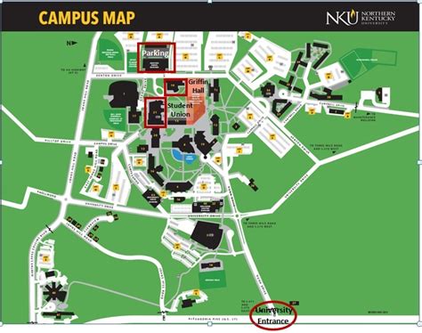 University Of Kentucky Interactive Campus Map - United States Map