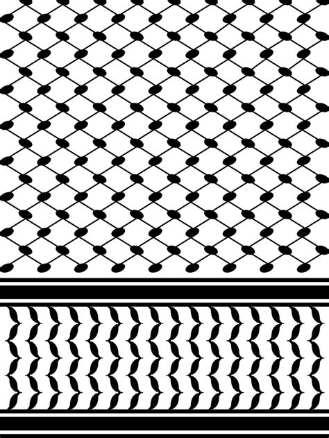 Keffiyeh Rectangular Pillow by Align - Small (17" x 12") | Clip art ...