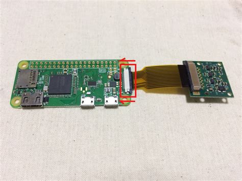 How to connect Raspberry Pi camera module to Raspberry Pi Zero W and ...