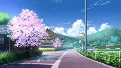 Anime Landscapes Theme for Windows 10 | 8 | 7 | Anime background, Anime ...