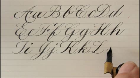 Copperplate Calligraphy Examples