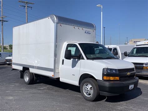 New 2020 Chevrolet Express Commercial Cutaway Work Van RWD Box Truck