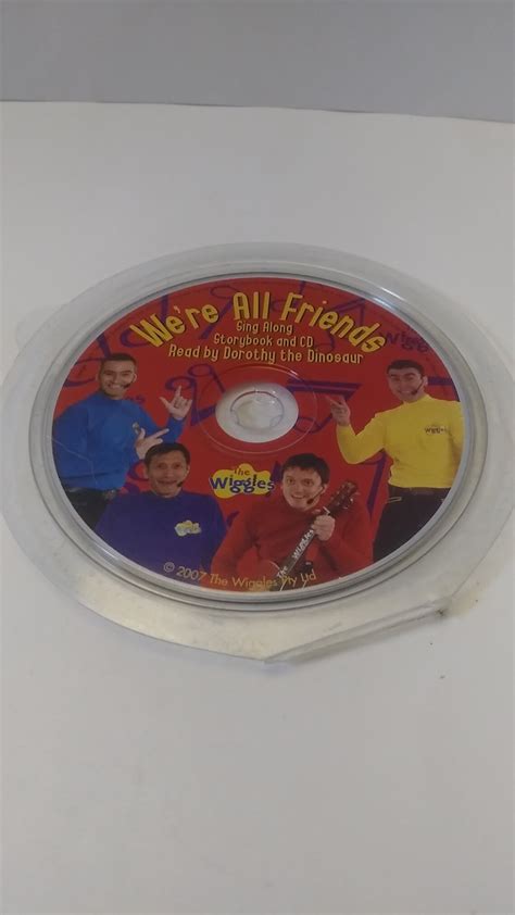 We're All Friends the Wiggles Music CD | Etsy