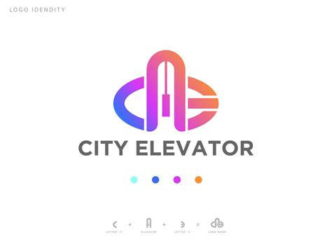 City elevator company logo by Motaleb Hossain on Dribbble