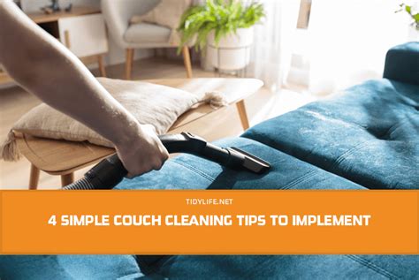 4 Simple Couch Cleaning Tips to Implement – TidyLife