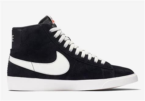 Nike Blazer Mid Black Suede AV9376-001 Release Info | SneakerNews.com