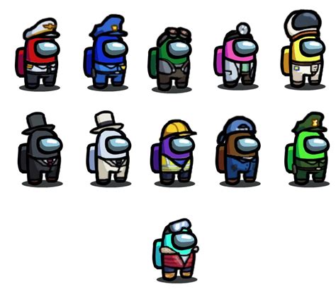 My Among Us Sprites by SubwooferLabs on DeviantArt