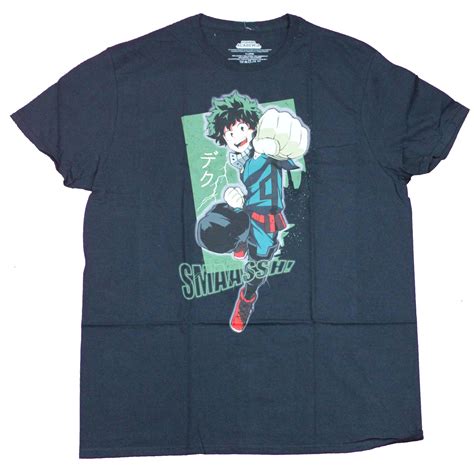 My Hero Academia Mens T-Shirt - Deku Full color Smaasshh!