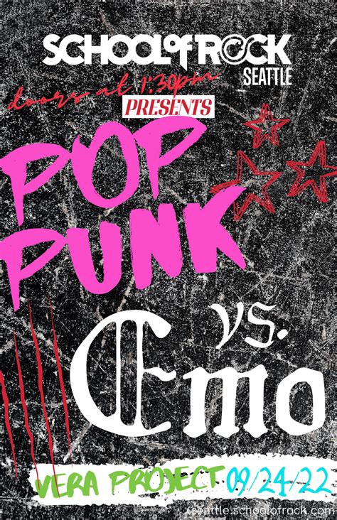 SCHOOL OF ROCK SEATTLE PRESENTS POP PUNK VS. EMO – The Vera Project