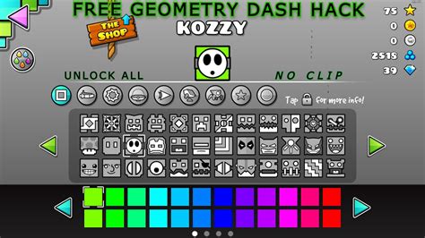 FREE Geometry Dash Hack! Unlock All + No Clip + Download Tutorial - YouTube