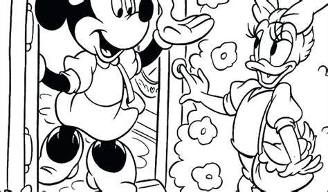 Minnie Mouse And Daisy Duck Coloring Pages at GetColorings.com | Free ...