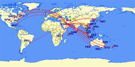 Qatar Airways Still Flies to 47(!) International Destinations ...