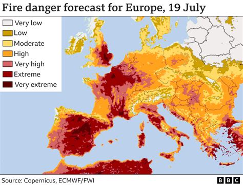 イギリスで気温40度を突破、観測史上初 欧州で記録的暑さ続く - BBCニュース