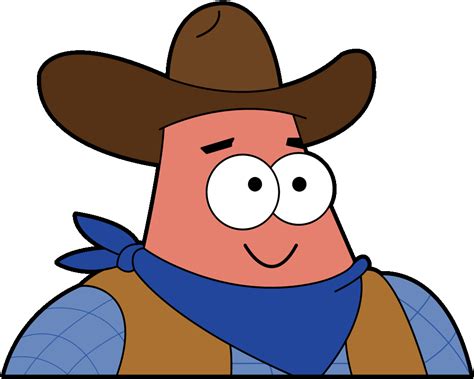 Cowboy Patrick Transparent | Patrick Star | Know Your Meme