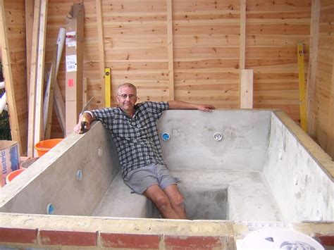 Build Your Own Concrete Hot Tub