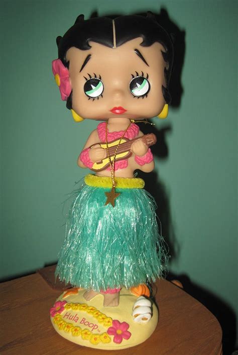 Betty Boop Hula Girl Figurine Doll