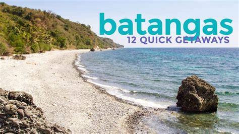 12 BATANGAS TOURIST SPOTS You Can Easily Visit from Manila | The Poor ...