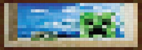 Minecraft creeper painting has been remake to much higher quality the ...