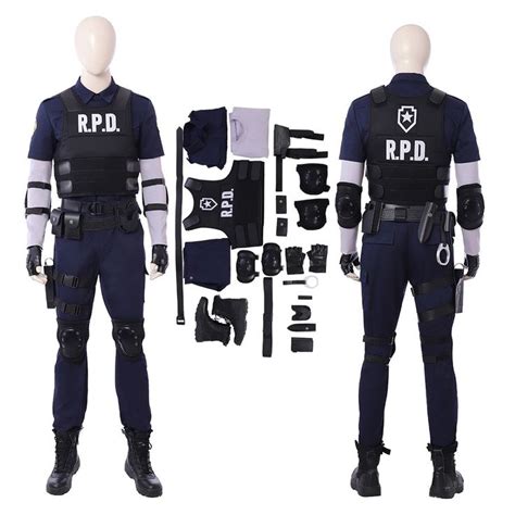 Leon Cosplay Costume Resident Evil 2 Remake Cosplay Outfit | Resident ...