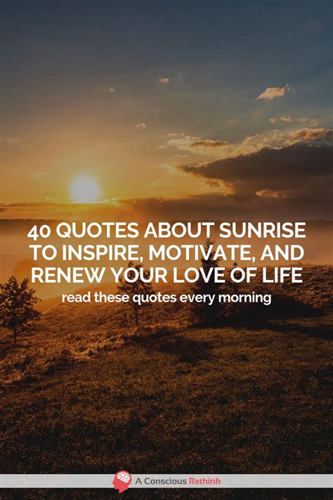 40 Sunrise And Sunset Quotes (Inspiration For Morning & Evening)