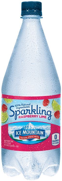 Ice Mountain® Sparkling Raspberry Lime Natural Spring Water Reviews 2021