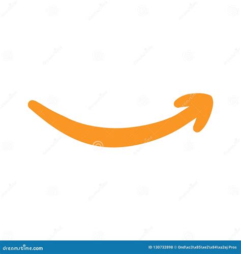 Amazon Shopping Logo Icon Arrow Symbol, Vector Illustration ...