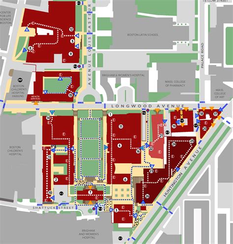 Accessibility Map | Harvard Medical Campus Planning