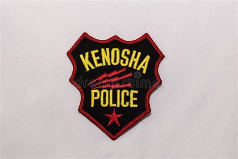 The Shoulder Patch of Them Kenosha Police Department in Wisconsin, USA ...