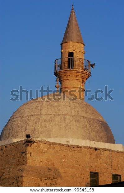 Muezzin Tower Sinan Basha Mosque Acre Stock Photo 90545158 | Shutterstock