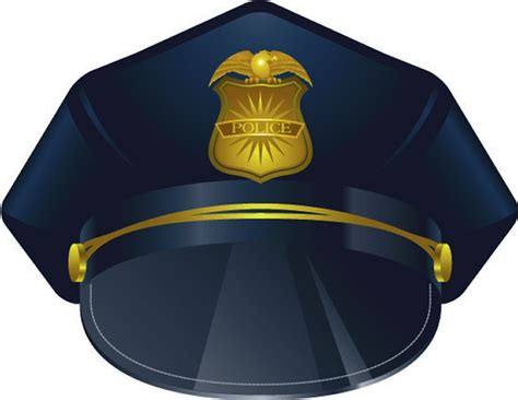 Police Officer Hat Clipart | Free download on ClipArtMag