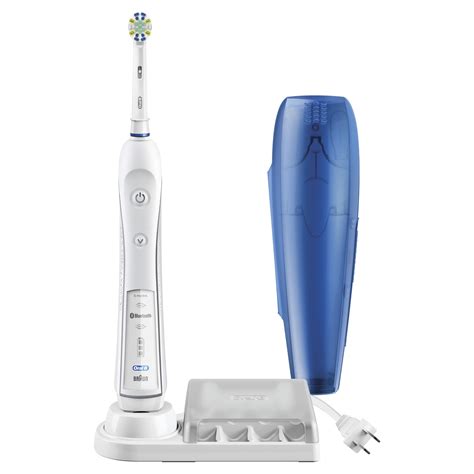 Oral-B 5000 SmartSeries Electric Toothbrush, White, Powered by Braun ...