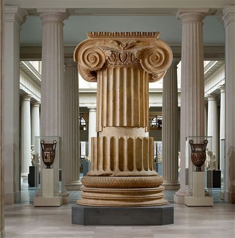 Marble column from the Temple of Artemis at Sardis | Greek ...