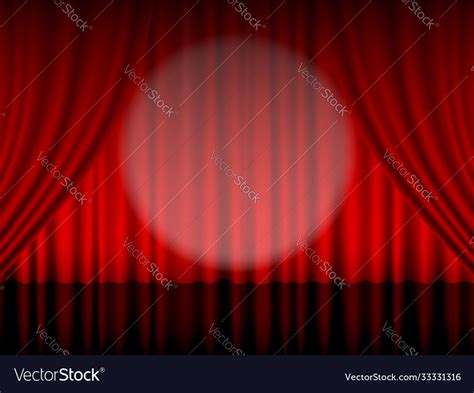 Theater curtain Royalty Free Vector Image - VectorStock