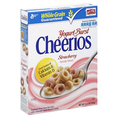 General Mills Yogurt Burst Strawberry Cheerios Cereal - Shop Cereal ...