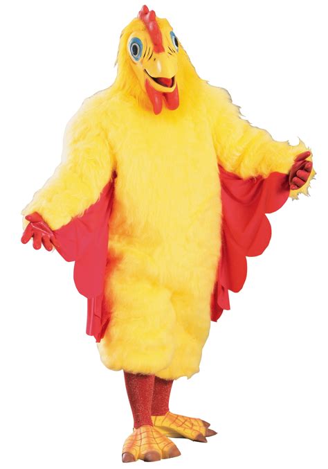 Adult Mascot Chicken Costume | Chicken Costume | Fur Jumpsuit