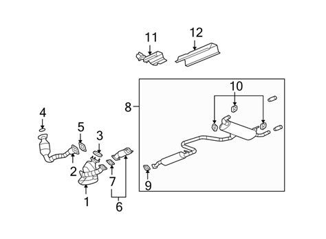 Chevrolet Malibu Exhaust System Hanger (Front) - 25916724 | GM Parts ...