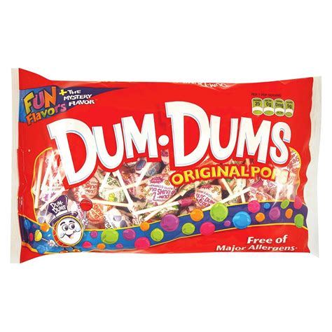 Spangler Dum Dum Pops - 13 oz bag Dum Dums Lollipops, Filled Candy, 13 ...