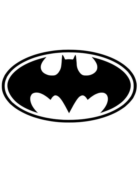 Batman logo est une silhouette de batman