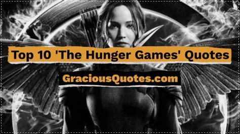 Top 10 'The Hunger Games' Quotes - Gracious Quotes - YouTube