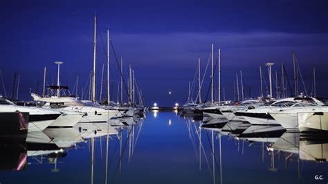 Wallpaper : Marina, water, sky, reflection, dock, harbor, boat, yacht ...