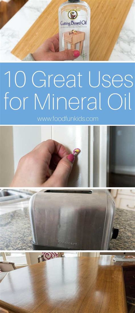 10 Great Uses for Mineral Oil Around Your Home | Mineral oil, Cleaning ...