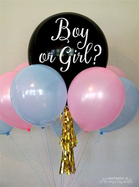 Baby Gender Reveal Party Ideas - Happiness is Homemade