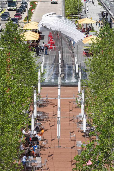 Catenary Lighting Installation at 'Avenida Houston' - Ronstan Tensile ...