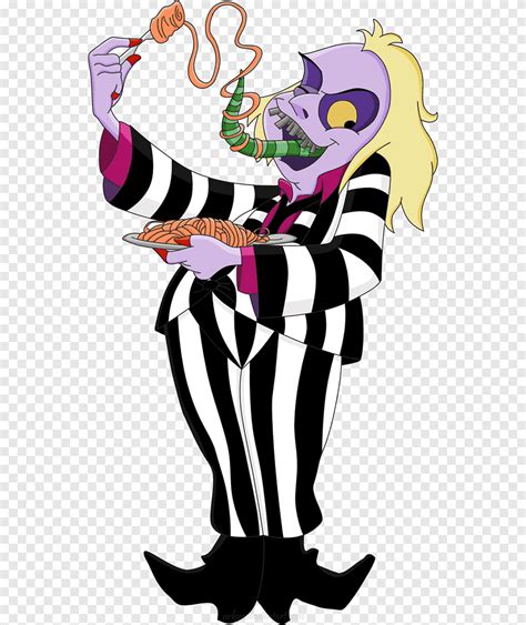 Dibujo animado beetlejuice, púrpura, historietas png | PNGEgg