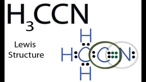 H3CCN Lewis Structure: How to Draw the Lewis Structure for H3CCN - YouTube