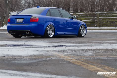 Nogaro Blue Audi S4 (Work Meister S1 Wheels + Bagged) -- Transportation ...