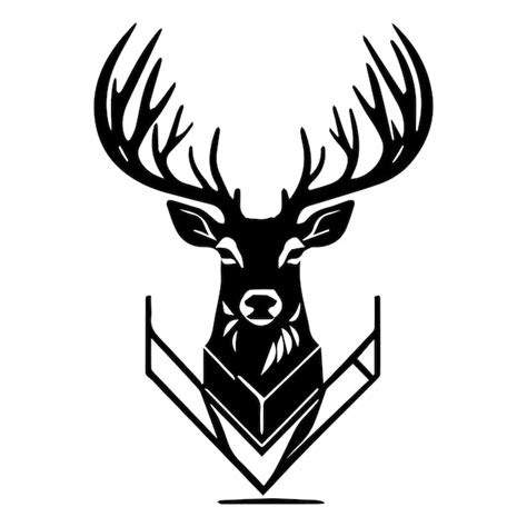 Premium Vector | Deer vector logo clipart this is a deer vector clipart